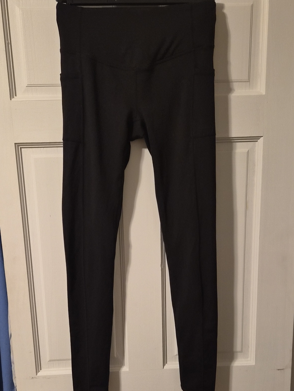 GAIAM Black High-Rise Pocket Leggings Size S